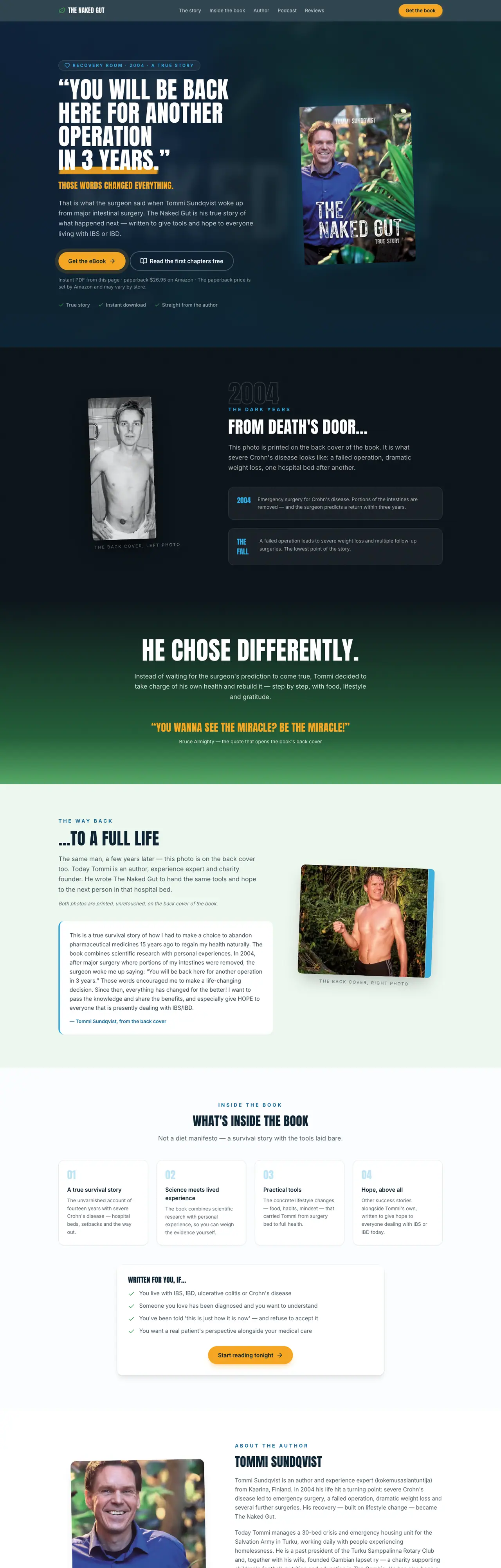 The Naked Gut — desktop